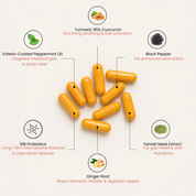 Bloat Less With 95% Curcumin Turmeric (1,090 mg)